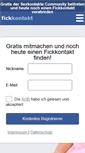 Mobile Screenshot of fickkontakt.info
